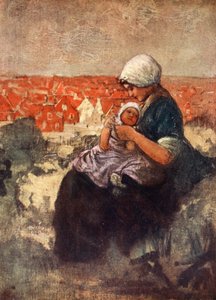 Mother and Child of Scheveningen by Nico Jungman